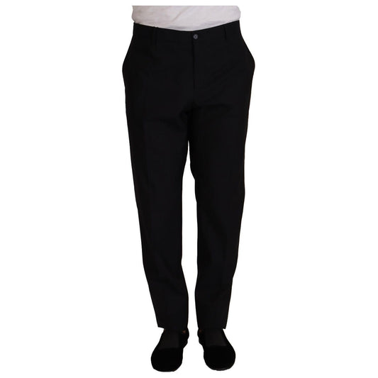 Dolce & Gabbana Blue Wool Silk Formal Trouser Dress Pants 1728,67345645728,Blue,Clothing,Dolce & Gabbana,Dress Pants - Pants - Clothing,IT56 | XXL,Jeans & Pants - Men - Clothing,Material: 82% Virgin Wool 18% Silk,Men,Men - Clothing,New with tags,Pants - C