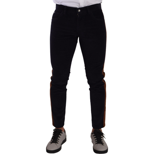 Dolce & Gabbana Elegant Slim Fit Denim for the Modern Man Dolce & Gabbana