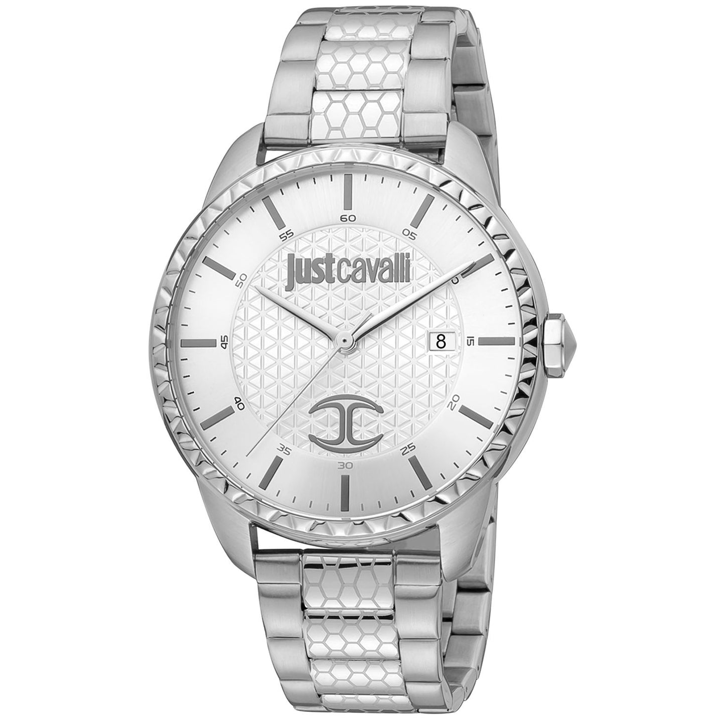 Just Cavalli Silver Men Watch Just Cavalli