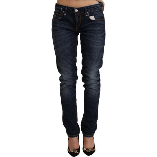 Acht Chic Slim Fit Low Waist Skinny Denim Acht