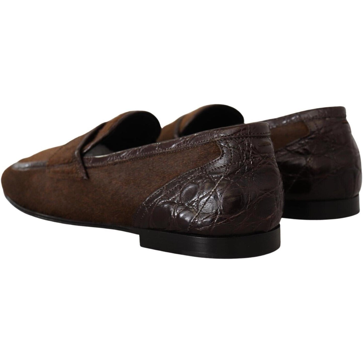 Dolce & Gabbana Exquisite Exotic Leather Loafers Dolce & Gabbana