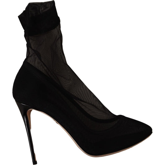 Dolce & Gabbana Elegant Stretch Sock Boot Pumps Dolce & Gabbana