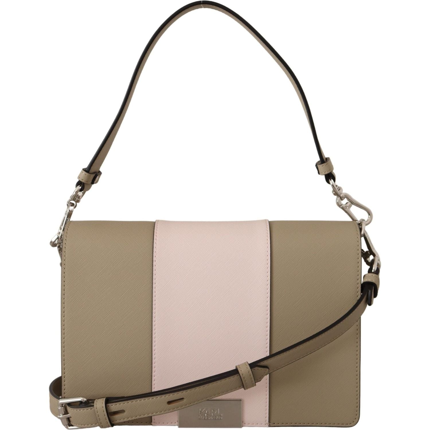 Karl Lagerfeld Sage Polyurethane Shoulder Bag