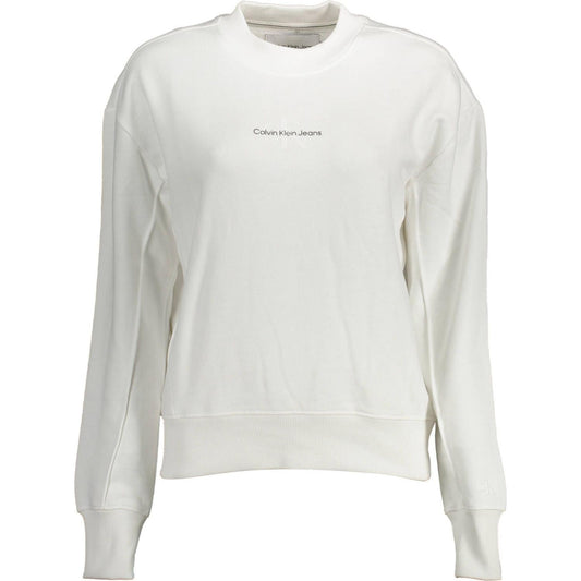 Calvin Klein White Cotton Women Sweater Calvin Klein