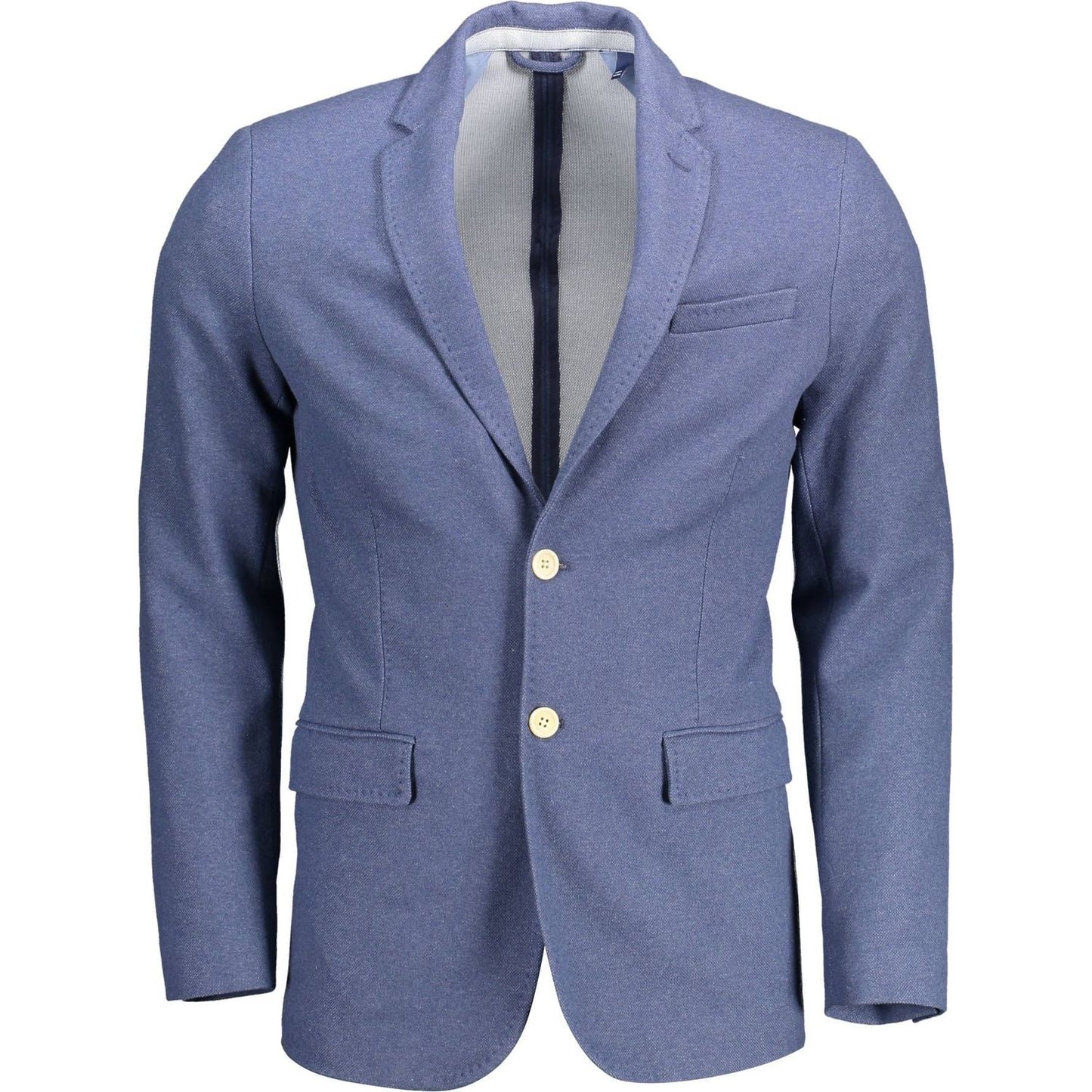 Gant Blue Polyester Men Jacket Gant