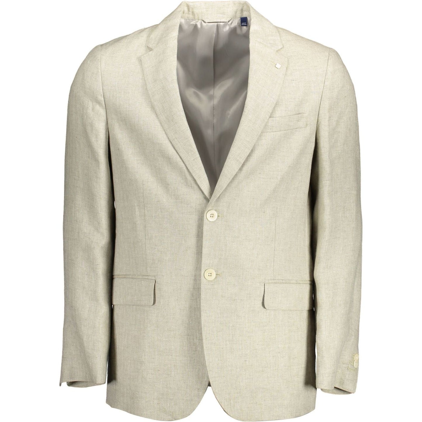 Gant Beige Linen Blazer Jacket 1728,67465543840,Beige,Clothing,Coats - Jackets & Coats - Clothing,Gant,IT52 | XL,Jackets & Coats - Clothing,Jackets - Men - Clothing,Men,Men - Clothing,New with tags