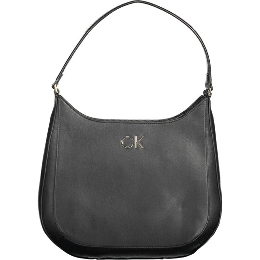 Calvin Klein Black Polyester Women Handbag Calvin Klein