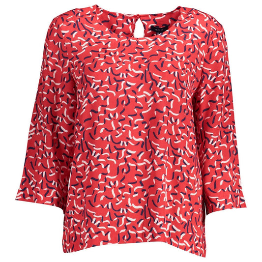 Gant Red Viscose Women Sweater Gant