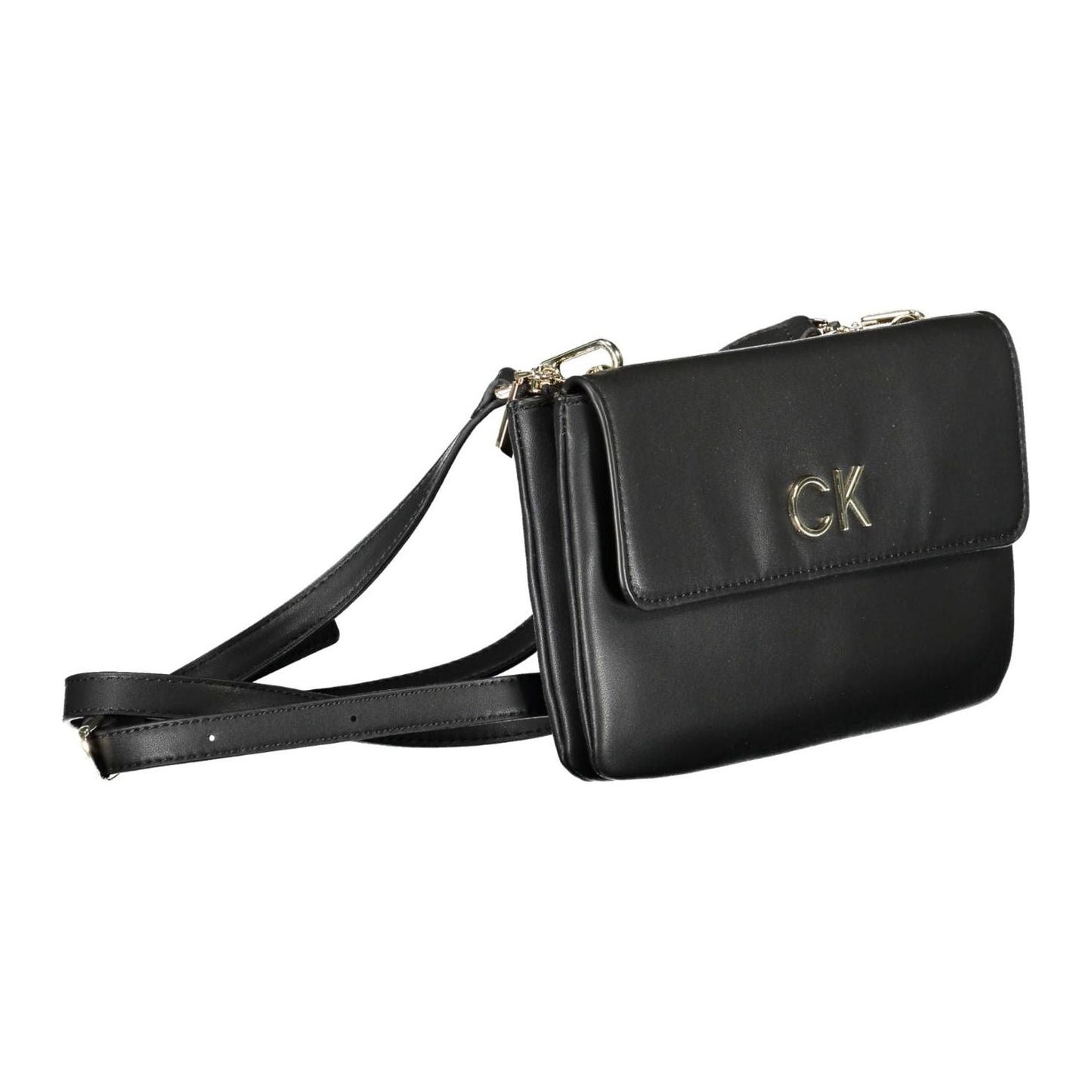 Calvin Klein Black Polyester Women Handbag Calvin Klein