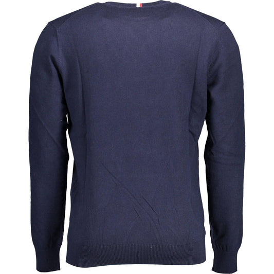 U.S. POLO ASSN. Blue Cotton Men Sweater U.S. POLO ASSN.