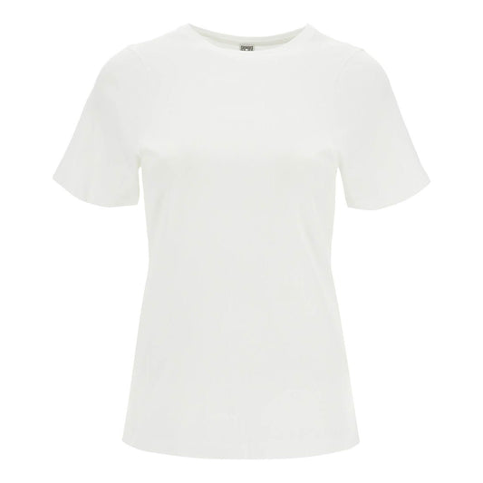 Toteme curved seam t-shirt Topwear Toteme