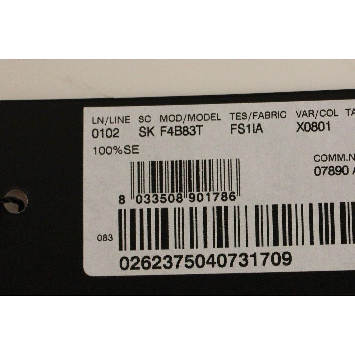 تنورة كاملة من الحرير المزخرف بالزهور من دولتشي آند غابانا