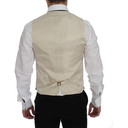 Dolce & Gabbana Beige Polka Dot Silk 2 Piece Blazer 1728,42% Silk,67345645728,Beige,Blazers - Men - Clothing,Clothing,Dolce & Gabbana,IT44 | XS,Material: 58% Polyester,Men,Men - Clothing,New with tags,Suits & Blazers - Clothing,Two-Piece Suits - Suits & B