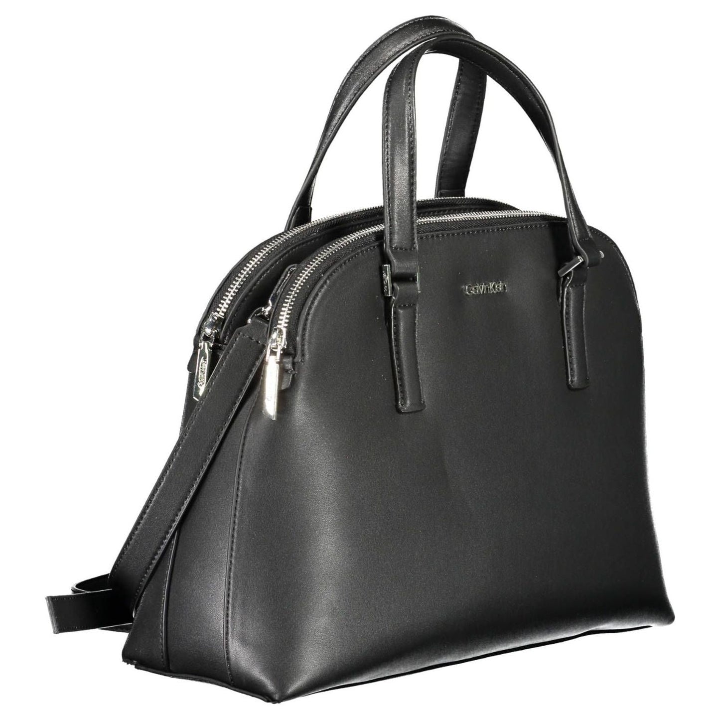 Calvin Klein Black Polyester Women Handbag Calvin Klein