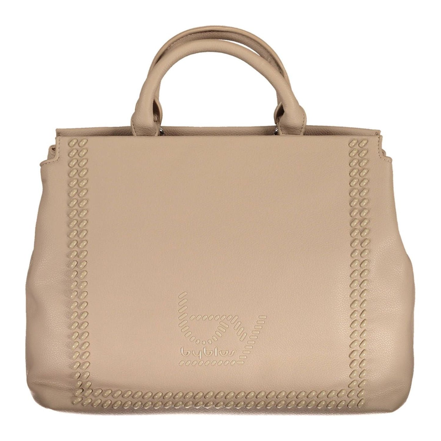 BYBLOS Beige Polyethylene Women Handbag BYBLOS