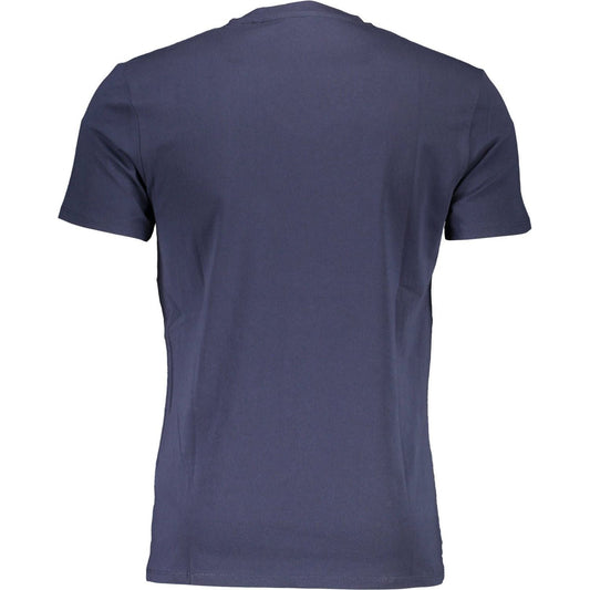 Guess Jeans Blue Cotton Men T-Shirt Guess Jeans