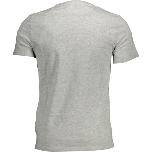 Guess Jeans Gray Cotton Men TShirt Guess Jeans