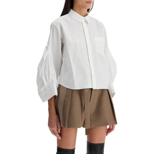 Sacai boxy shirt with wide sleeves Topwear Sacai