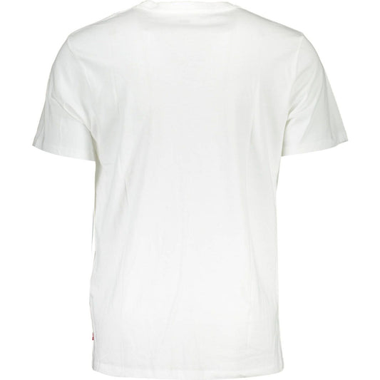 Levi's White Cotton Men T-Shirt Levi's