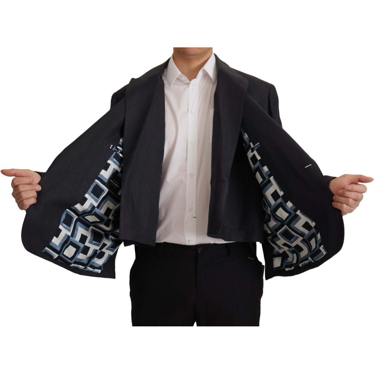 Dolce & Gabbana Blue Linen Formal Mens Blazer Jacket 1728,67345645728,Blazers - Men - Clothing,Blazers - Suits & Blazers - Clothing,Blue,Clothing,Dolce & Gabbana,IT48 | M,IT50 | L,Material: 100% Linen,Men,Men - Clothing,New with tags,Suits & Blazers - Clo