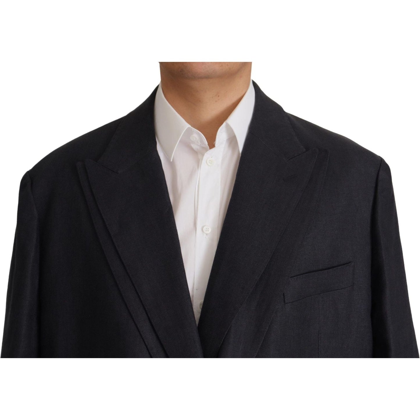 Dolce & Gabbana Blue Linen Formal Mens Blazer Jacket 1728,67345645728,Blazers - Men - Clothing,Blazers - Suits & Blazers - Clothing,Blue,Clothing,Dolce & Gabbana,IT48 | M,IT50 | L,Material: 100% Linen,Men,Men - Clothing,New with tags,Suits & Blazers - Clo