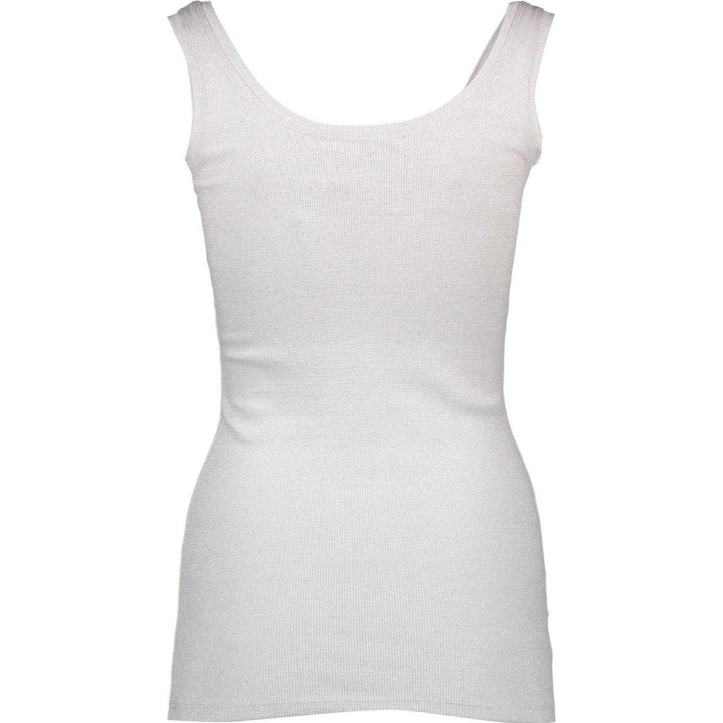 Silvian Heach White Cotton Women Top Silvian Heach