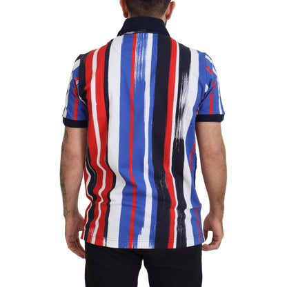 Dolce & Gabbana Multicolor Cotton Polo Top T-shirt 1728,67345645728,Clothing,Dolce & Gabbana,IT44 | XS,IT46 | S,IT48 | M,IT50 | L,IT52 | L,IT54 | XL,IT56 | XL,IT58 | XXL,Material: 100% Cotton,Men,Men - Clothing,Multicolor,New with tags,Polo Shirts - T-Shi