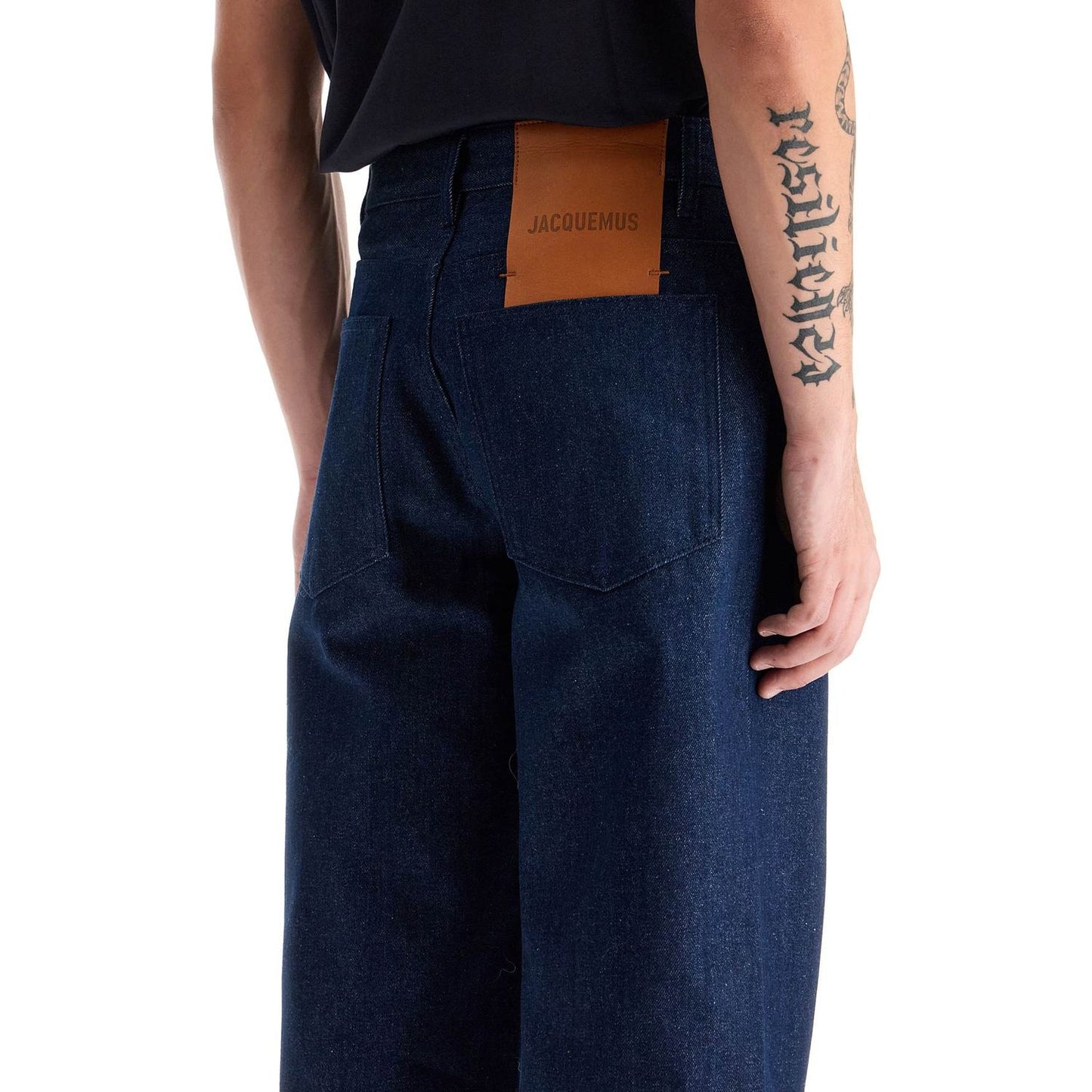 Jacquemus baggy with maxi cuff  baggy jeans with Jeans Jacquemus