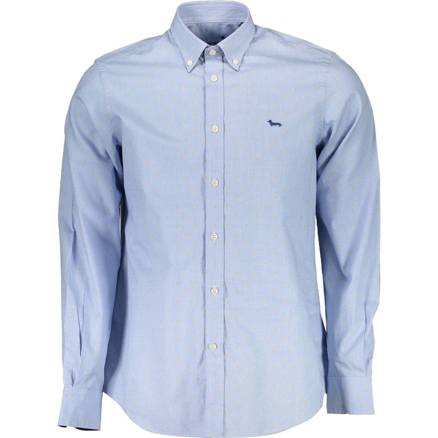 Harmont & Blaine Light Blue Cotton Men Shirt Harmont & Blaine