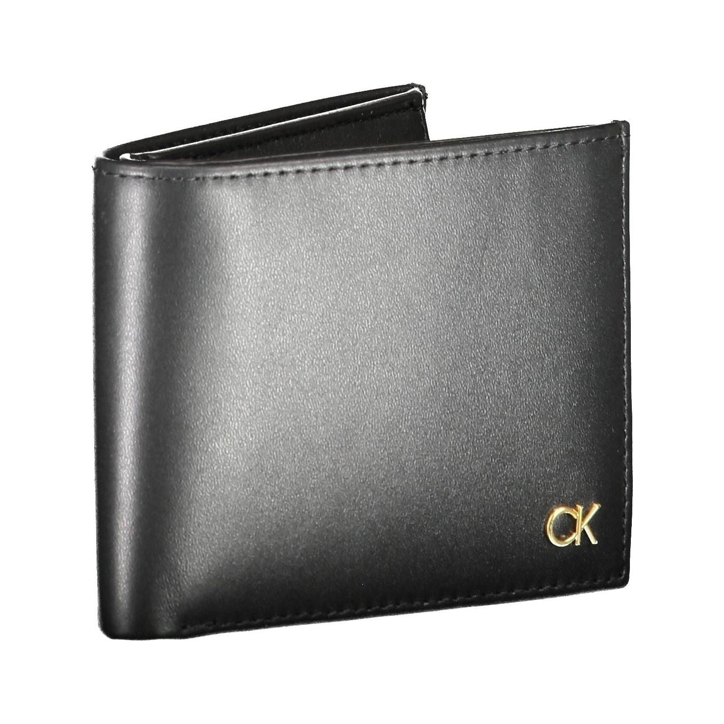 Calvin Klein Black Leather Men Wallet Calvin Klein