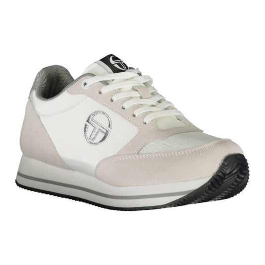 Sergio Tacchini White Polyester Women Sneaker Sergio Tacchini