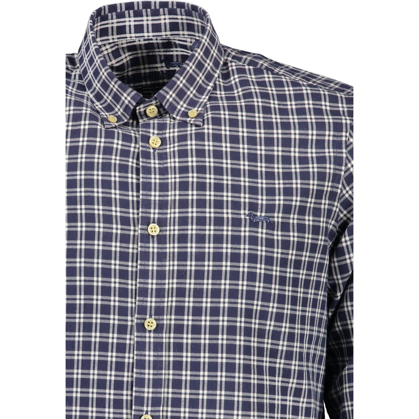 Harmont & Blaine Blue Cotton Men Shirt Harmont & Blaine