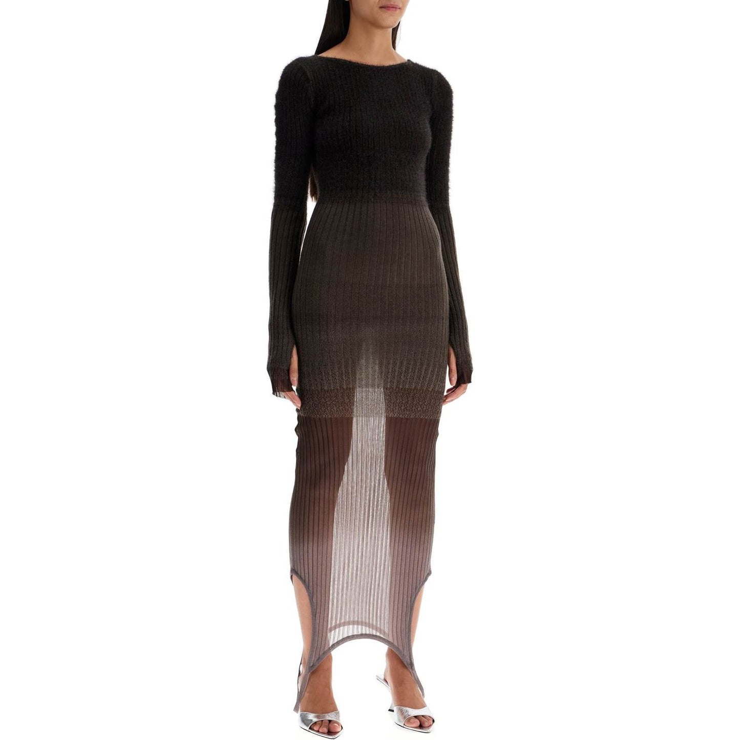 The Attico "gradient knit dress in seven Dresses The Attico