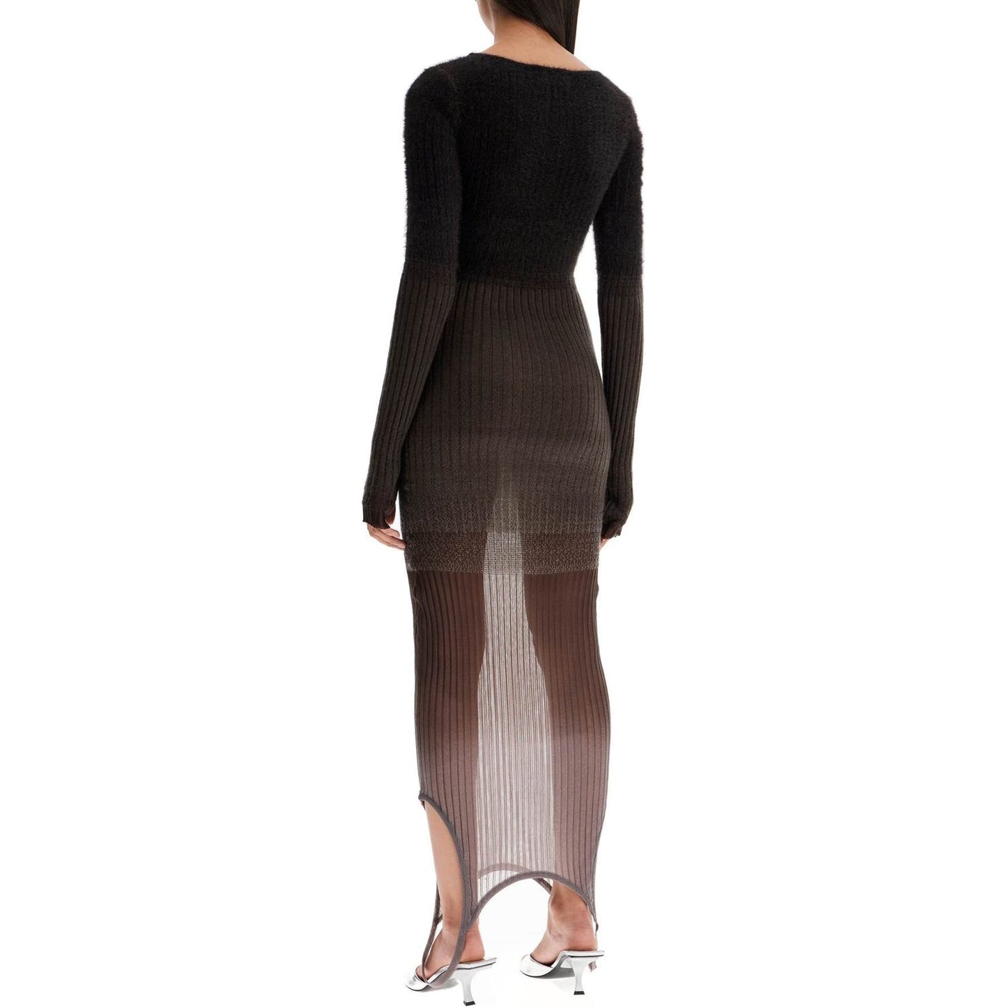 The Attico "gradient knit dress in seven Dresses The Attico