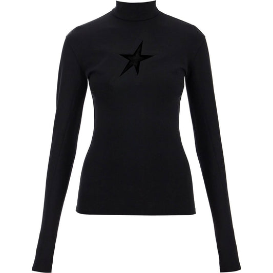 Mugler long-sleeved star top for Topwear Mugler