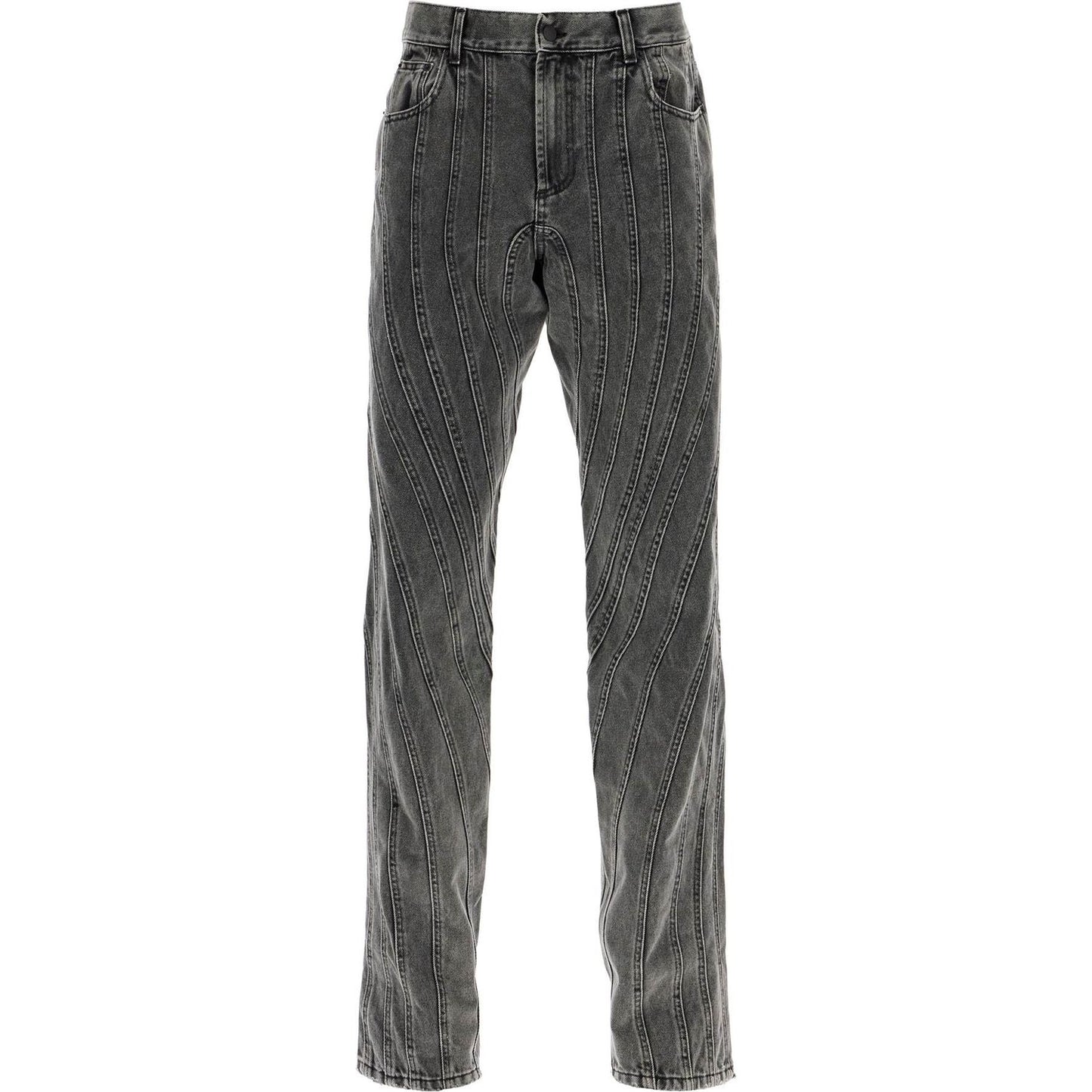 Mugler spiral baggy Jeans Mugler