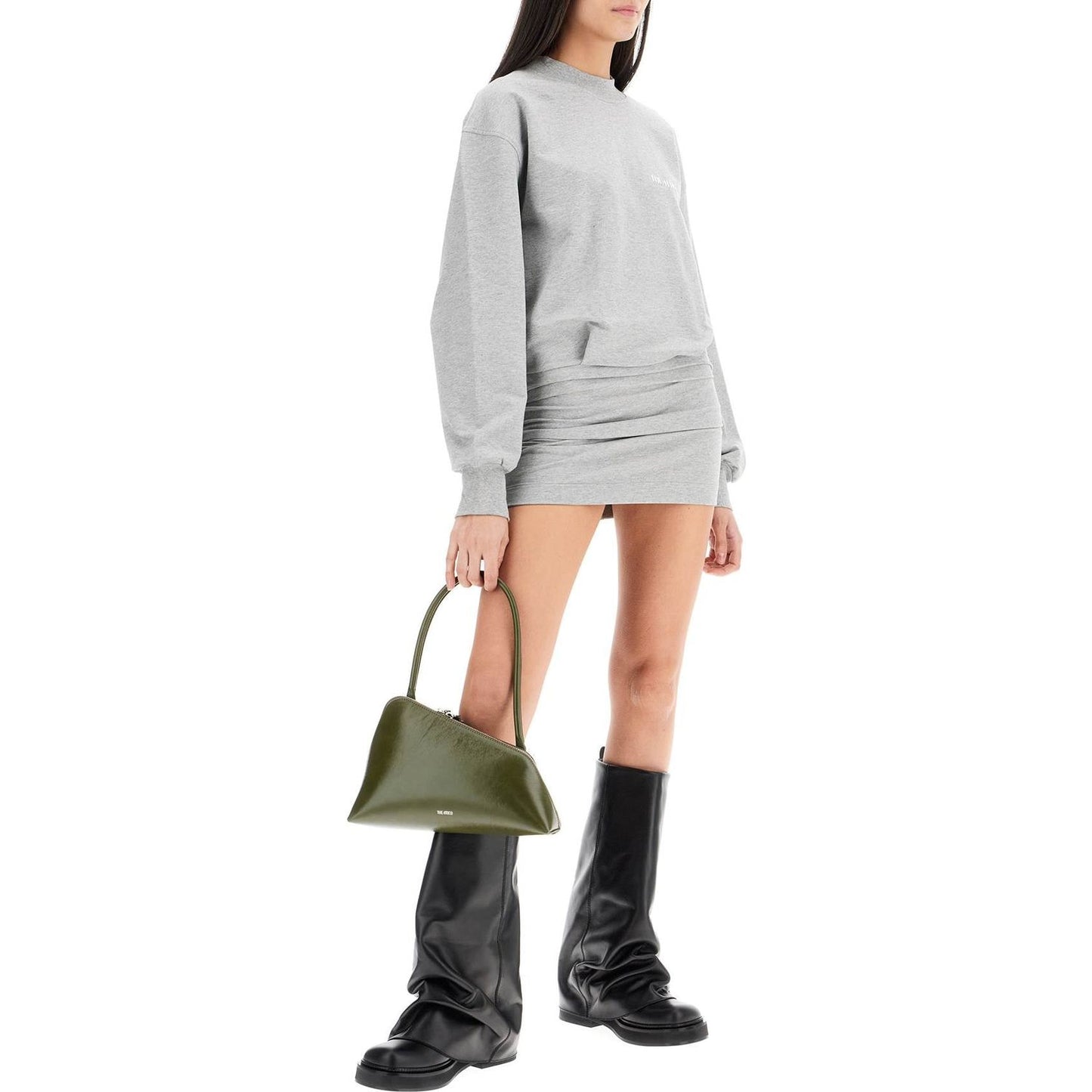 The Attico lightweight fleece mini dress Dresses The Attico