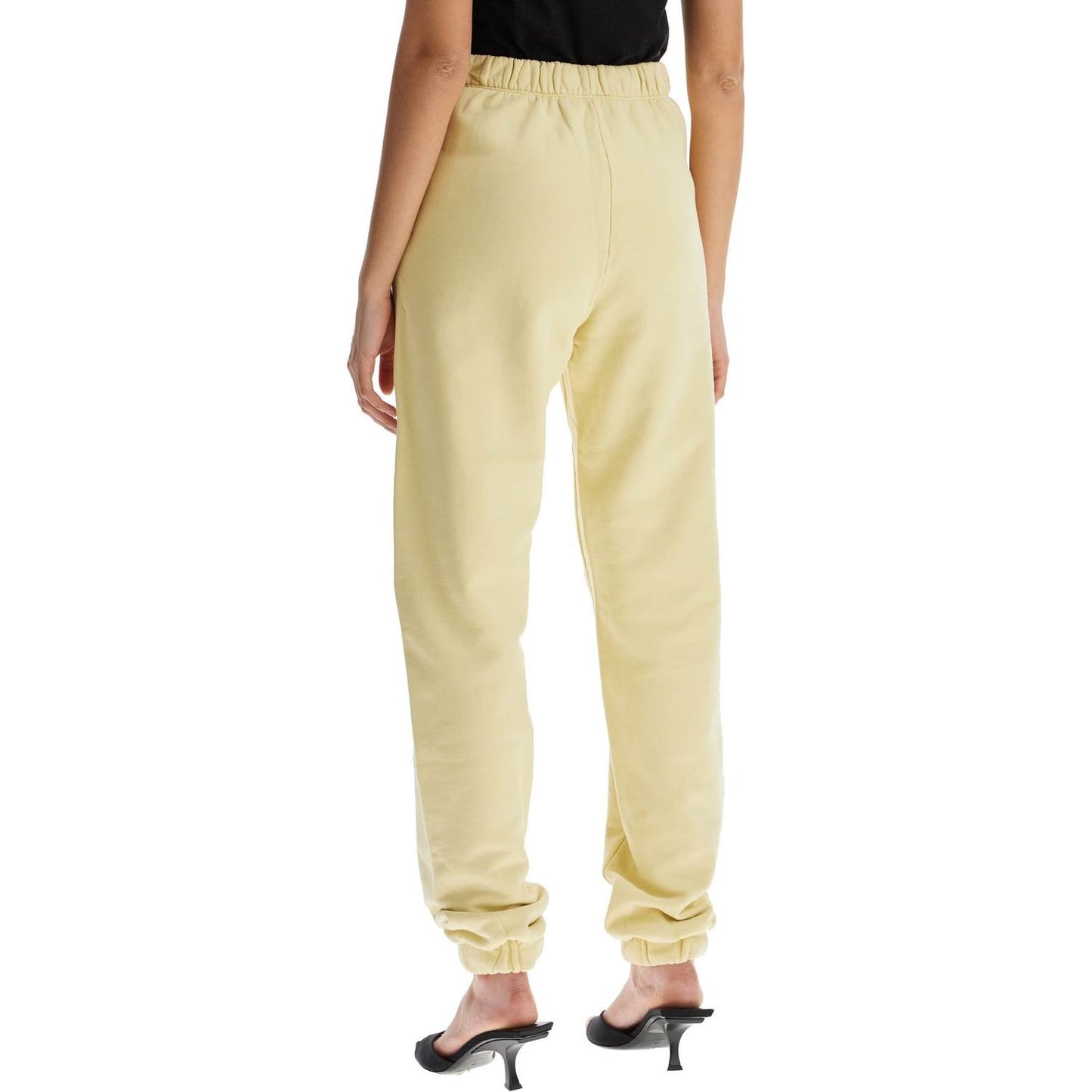 The Attico high waist loose yellow cotton pants Trousers The Attico