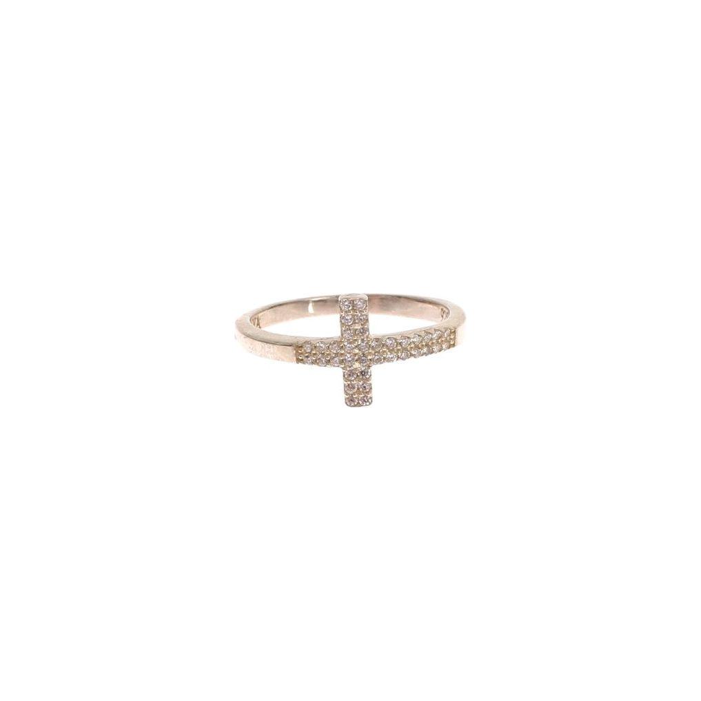 Nialaya Silver CZ Cross 925 Ring 1728,5,67345645728,Accessories,Category - Jewellery,EU49 | US5,EU51 | US5,EU53 | US6,EU54 | US7,EU57 | US8,EU58 | US9,Jewellery - Accessories,Jewelry,Material: 925 Silver; Clear CZ Cross,Men,New with tags,Nialaya,Rings - J