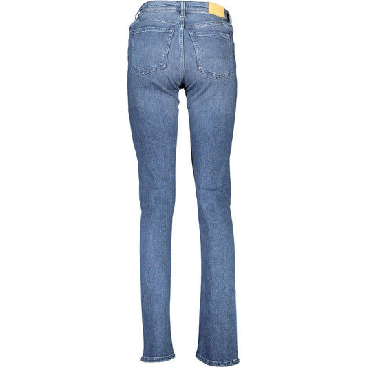 Gant Blue Lyocell Women's Jeans Gant