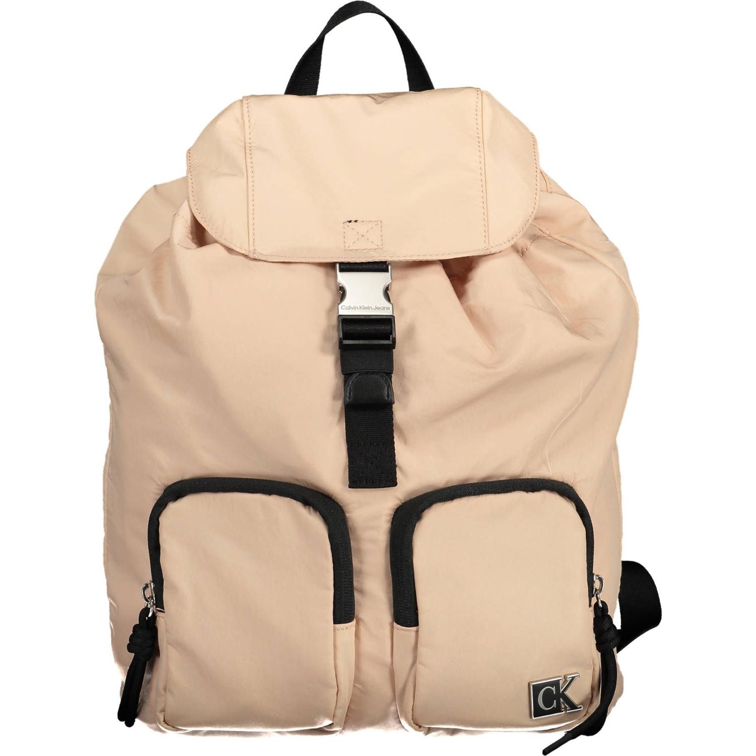 Front view with bag zipped and handles upright.