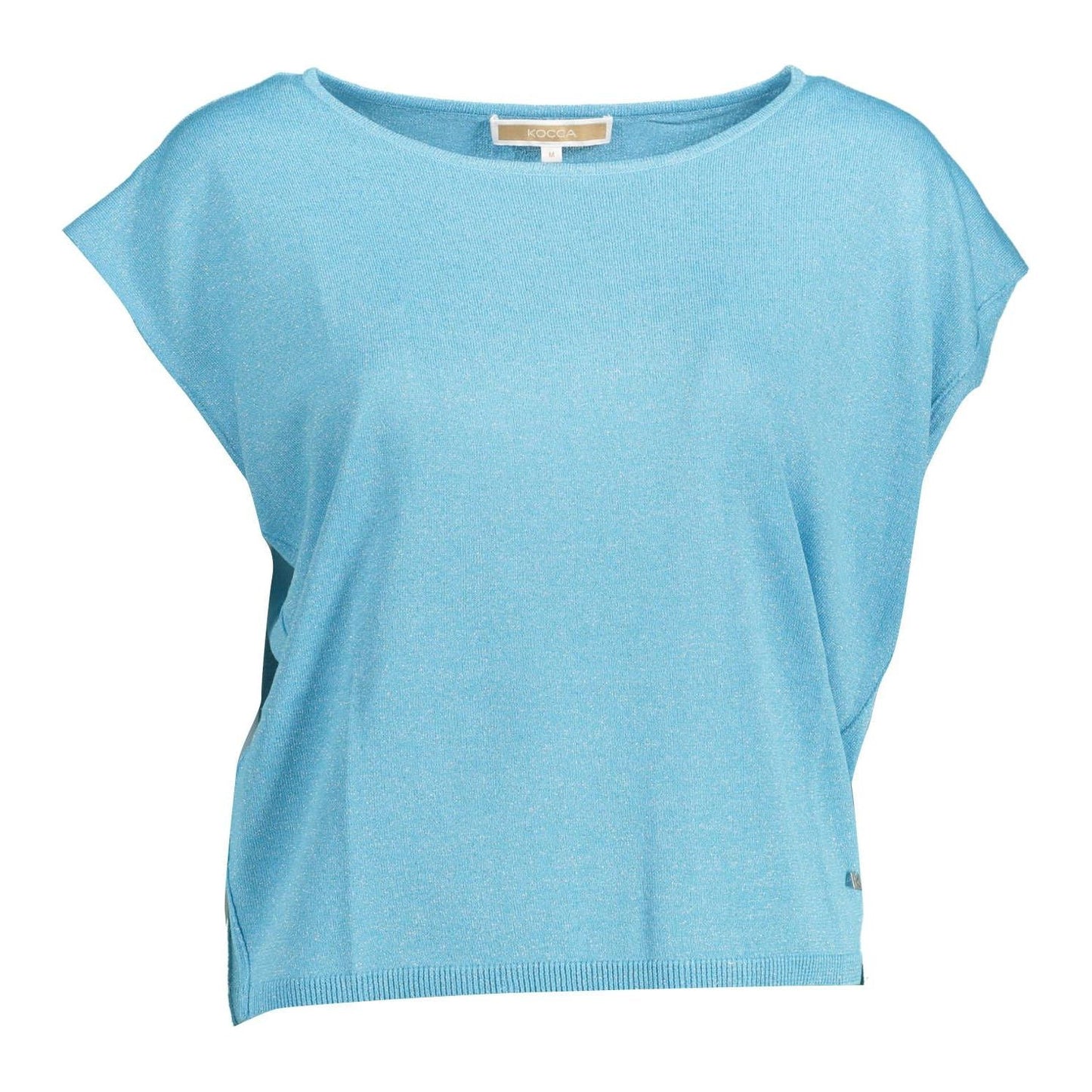 Kocca Light Blue Viscose Women Top Kocca