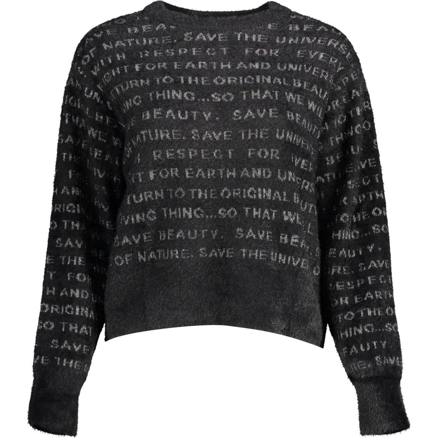 Desigual Black Polyamide Women Sweater Desigual