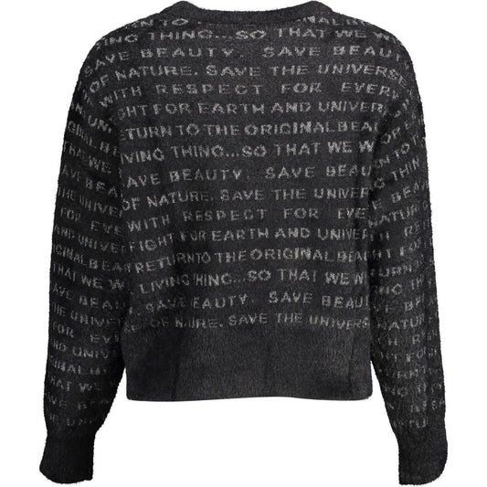 Desigual Black Polyamide Women Sweater Desigual