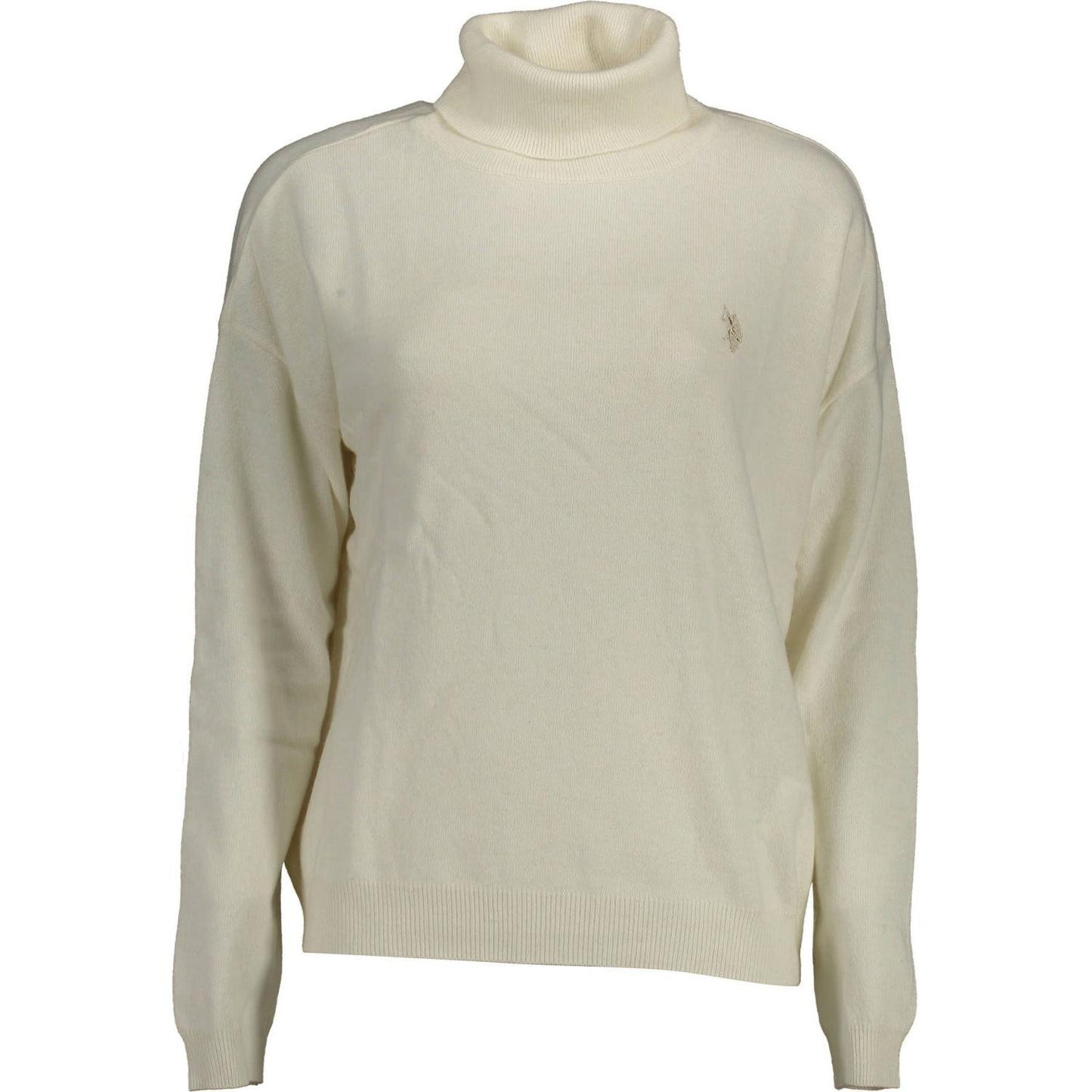 U.S. POLO ASSN. White Wool Women Sweater U.S. POLO ASSN.