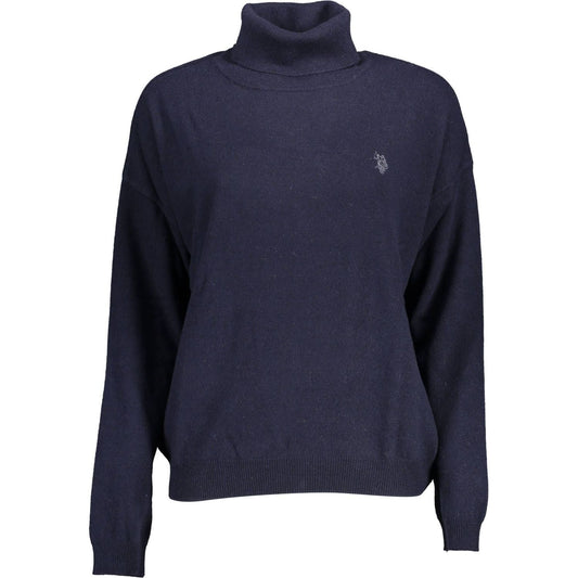 U.S. POLO ASSN. Blue Wool Women Sweater U.S. POLO ASSN.