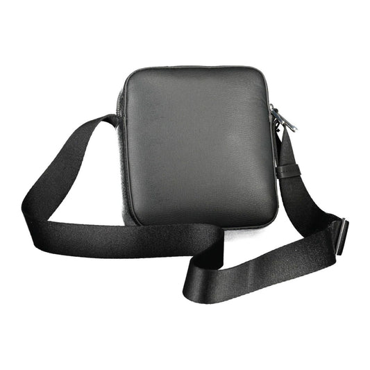 Calvin Klein Black Polyester Men Shoulder Bag Calvin Klein