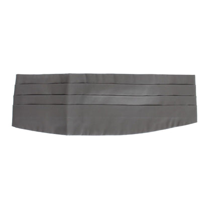 Dolce & Gabbana Gray Waist Belt Silk Cummerbund 1728,67345645728,Accessories,Belts - Accessories,Cummerbund - Men - Accessories,Dolce & Gabbana,Gray,High-Waist Belts - Belts - Accessories,IT48 | M,Material: 100% Silk,Men,Men - Accessories,New with tags