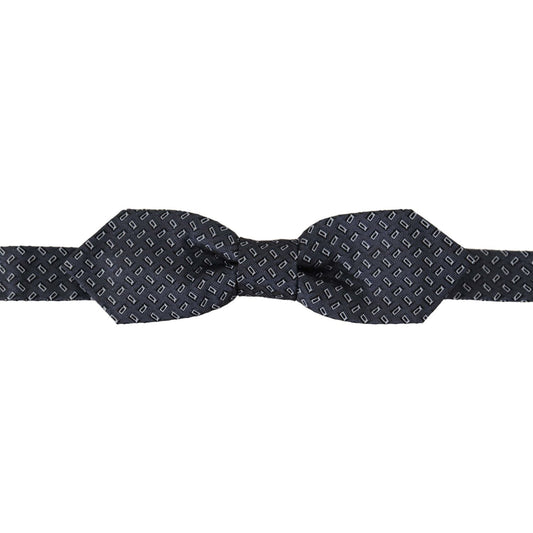 Dolce & Gabbana Elegant Polka Dot Silk Bow Tie Dolce & Gabbana