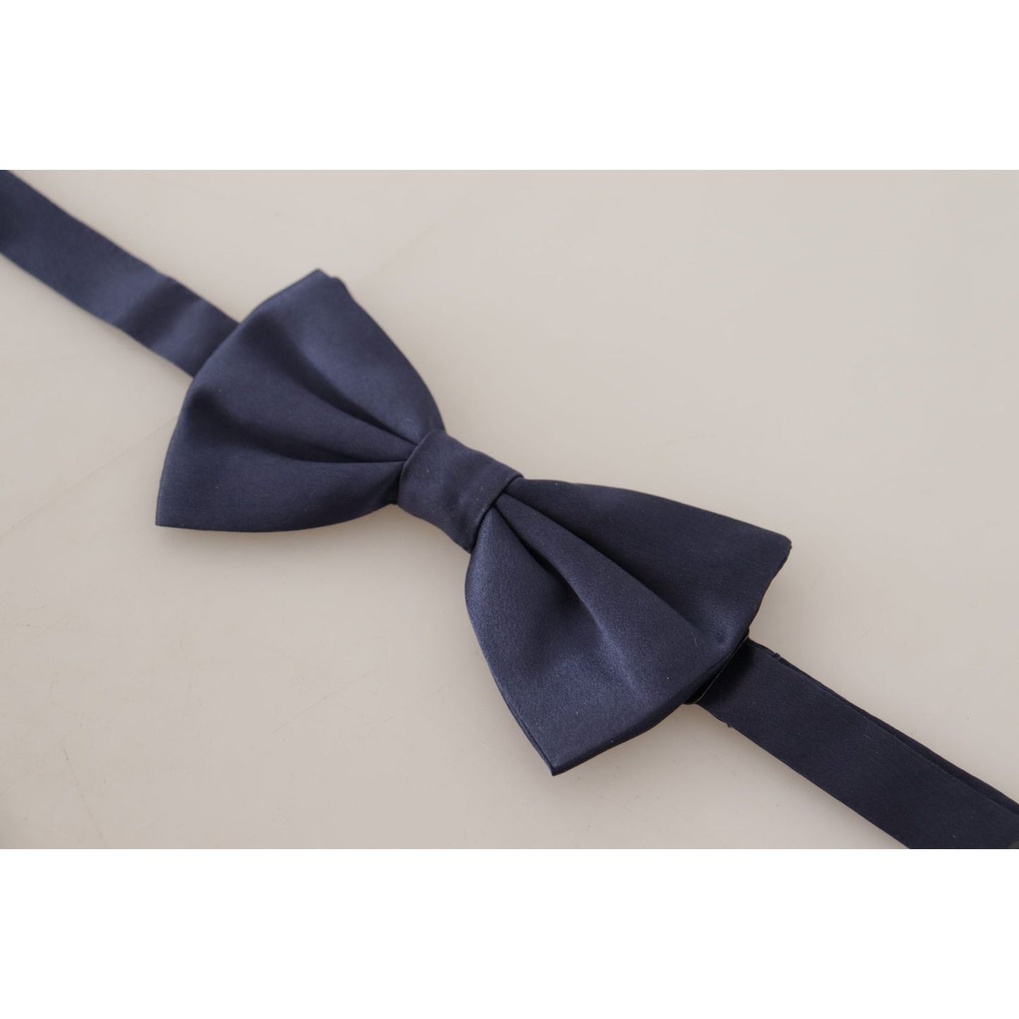 Dolce & Gabbana Stunning Silk Blue Bow Tie Dolce & Gabbana